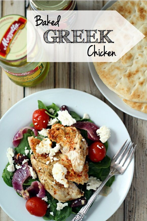 Baked Greek Chicken
 100 Greek Chicken Recipes on Pinterest