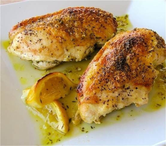 Baked Lemon Garlic Chicken
 Flavorful Baked Lemon Chicken