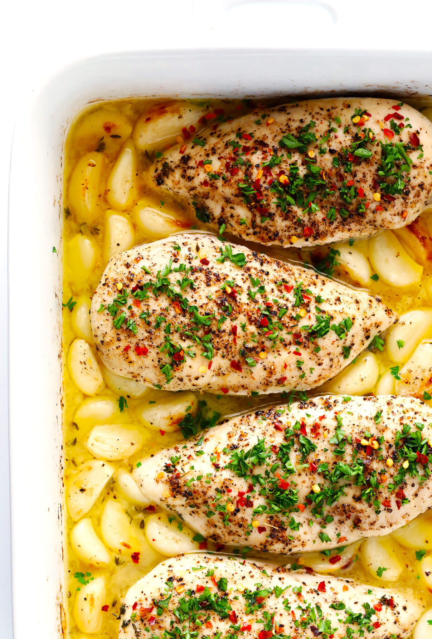 Baked Lemon Garlic Chicken
 Garlic Lovers Baked Chicken