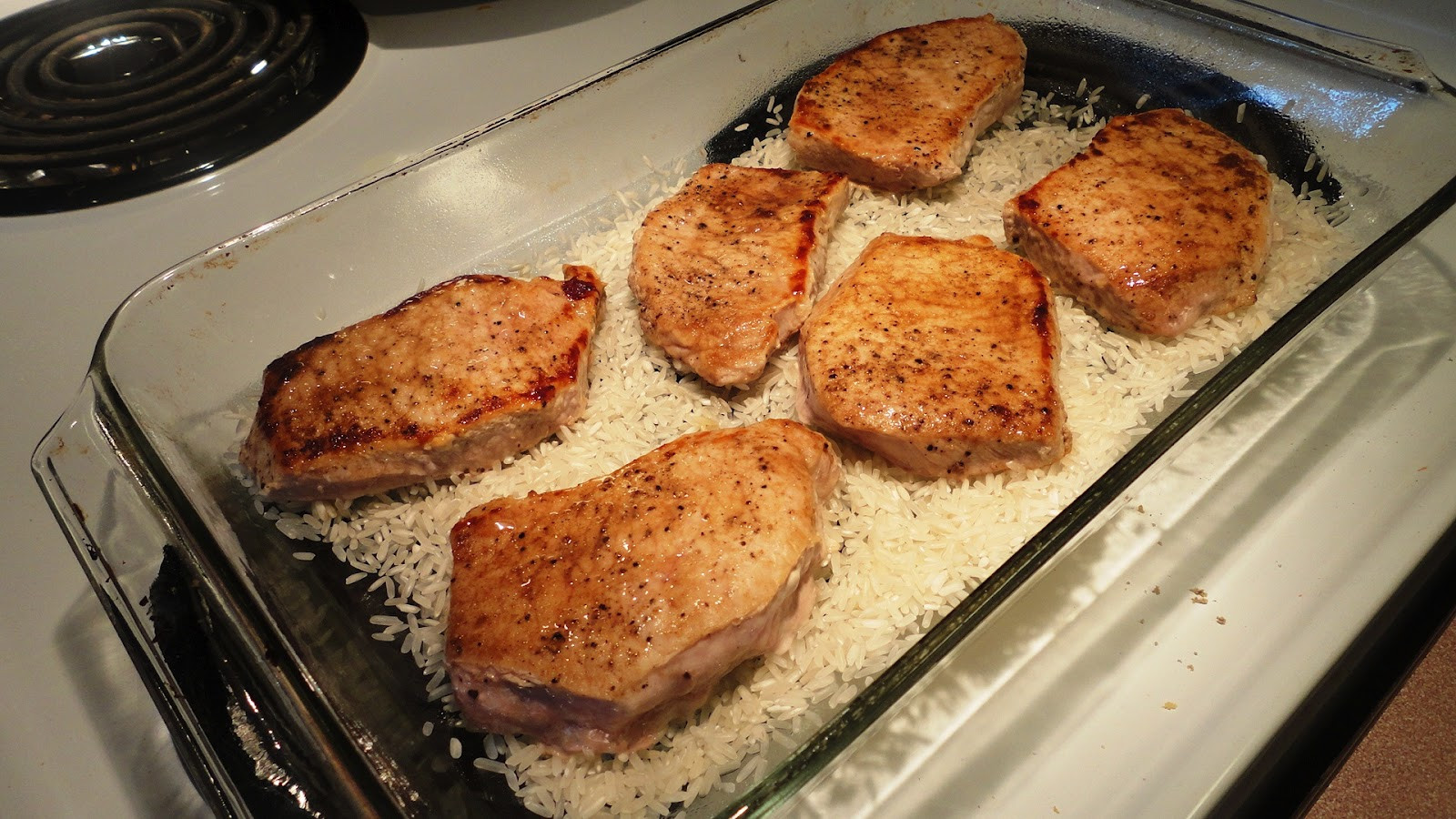 Baked Pork Chops
 The Recipe Seeker Baked Pork Chop Cacciatore