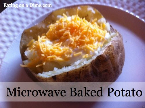 Baked Potato Microwave
 Baked Potatoes in the Microwave Easy to make Eating