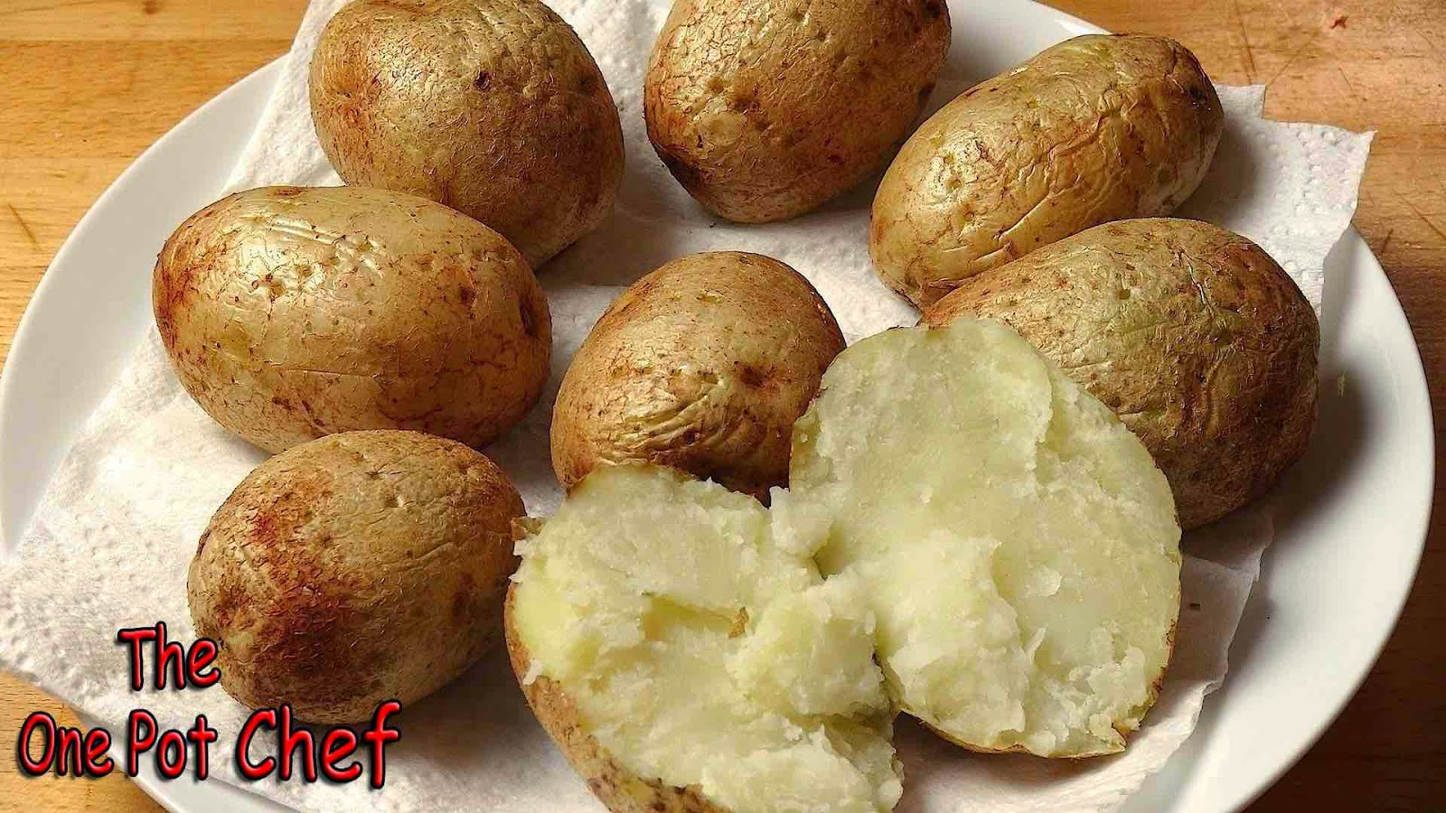 Baked Potato Microwave
 The e Pot Chef Show Quick Tips Microwave Baked Potatoes