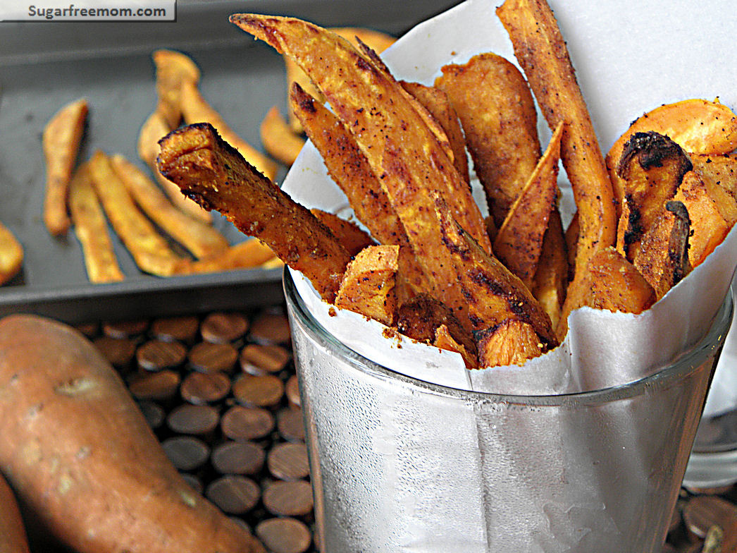 Baked Sweet Potato Chips
 Healthy Baked Sweet Potato Fries