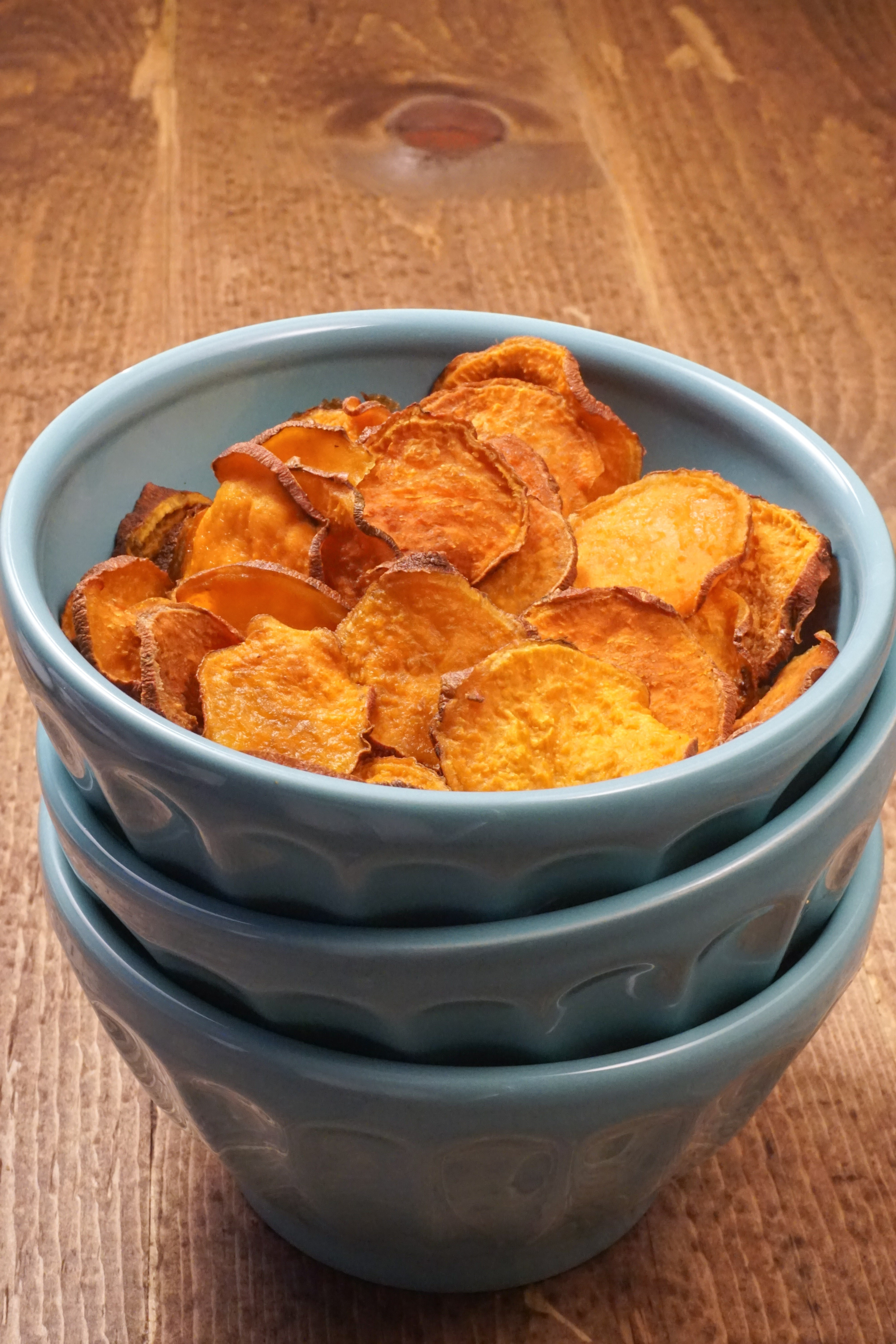 Baked Sweet Potato Chips
 Baked Sweet Potato Chips