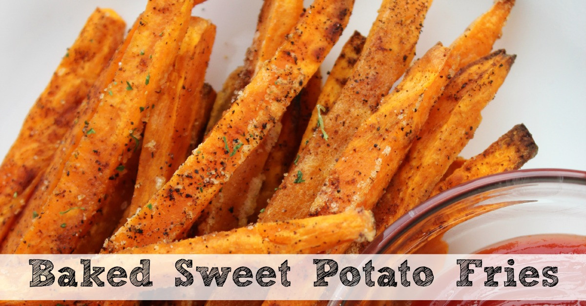 Baked Sweet Potato Fries Recipe
 baked sweet potato fries