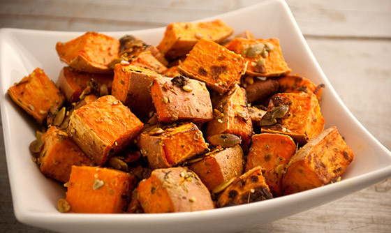 Baked Sweet Potato Nutrition
 Roasted Sweet Potatoes with Pumpkin Seeds The Vegan Road