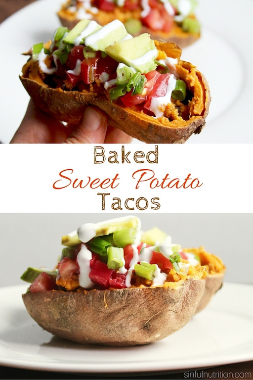 Baked Sweet Potato Nutrition
 Baked Sweet Potato Tacos Vegan GF Sinful Nutrition