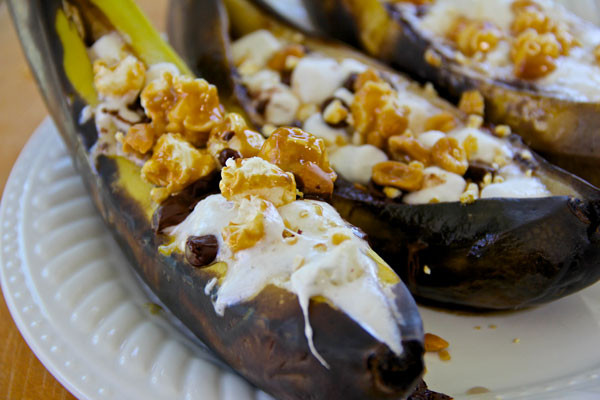 Banana Boat Dessert
 Churro Quesadillas Smore Stuffed Banana Boats and More