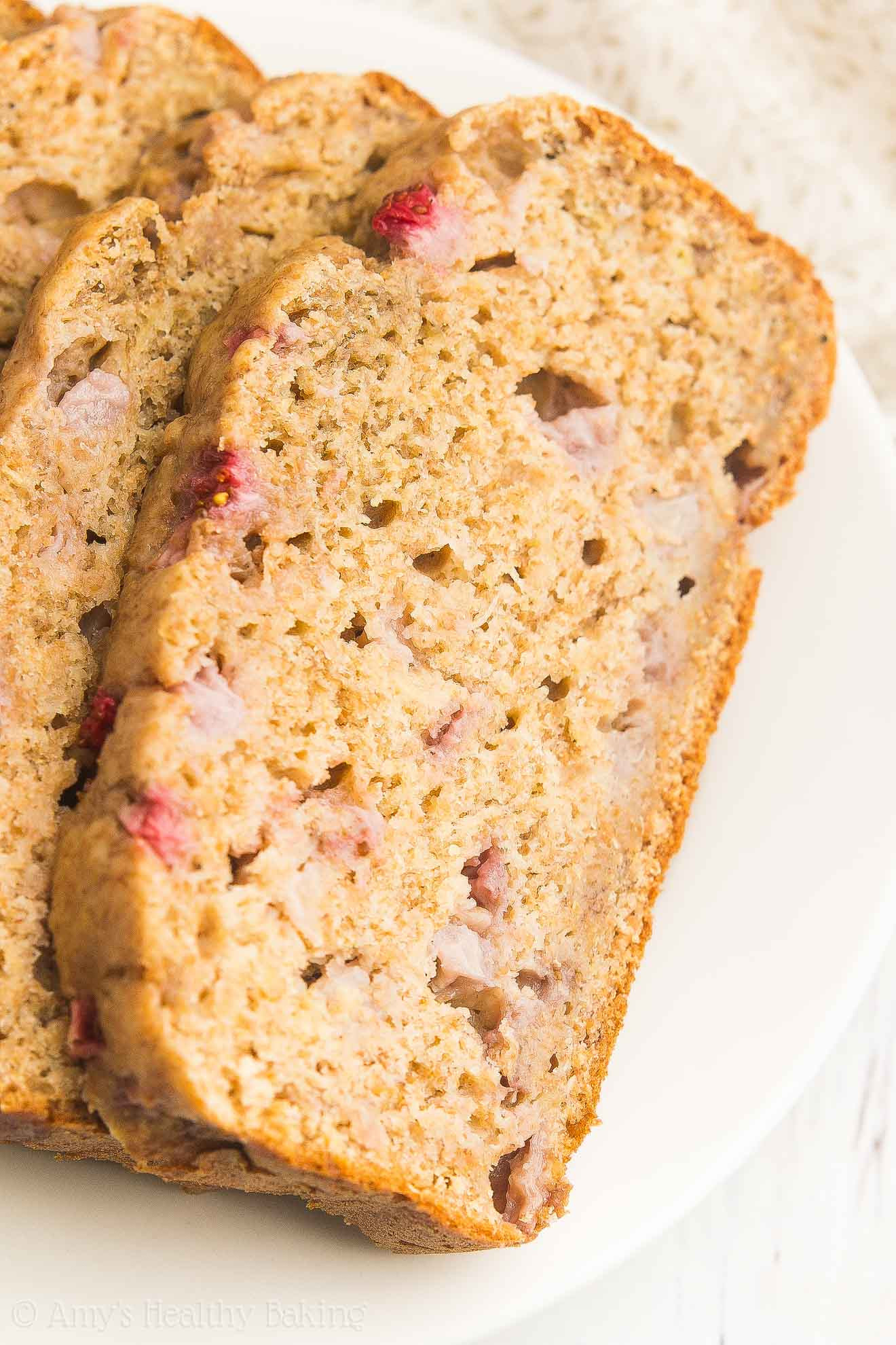 Banana Bread Buttermilk
 Healthy Strawberry Buttermilk Banana Bread