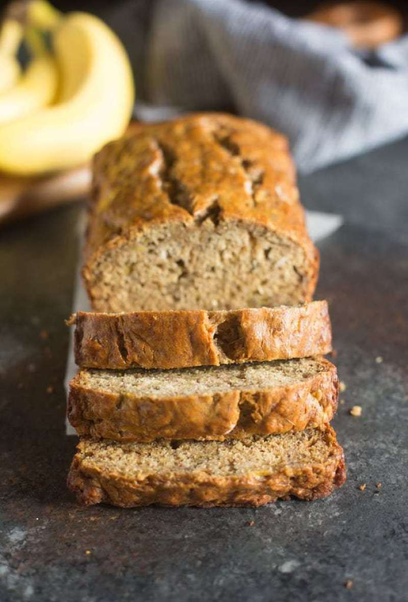 Banana Bread From Scratch
 Skinny Banana Bread