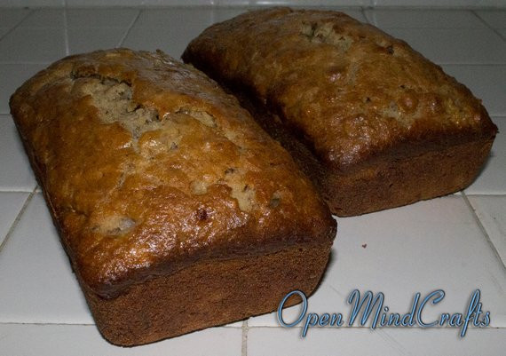 Banana Bread From Scratch
 Banana Nut Bread Homemade Banana Bread Moist by OpenMindCrafts