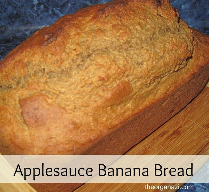 Banana Bread Recipe With Applesauce
 The 14 best images about Healthy snacks x on Pinterest