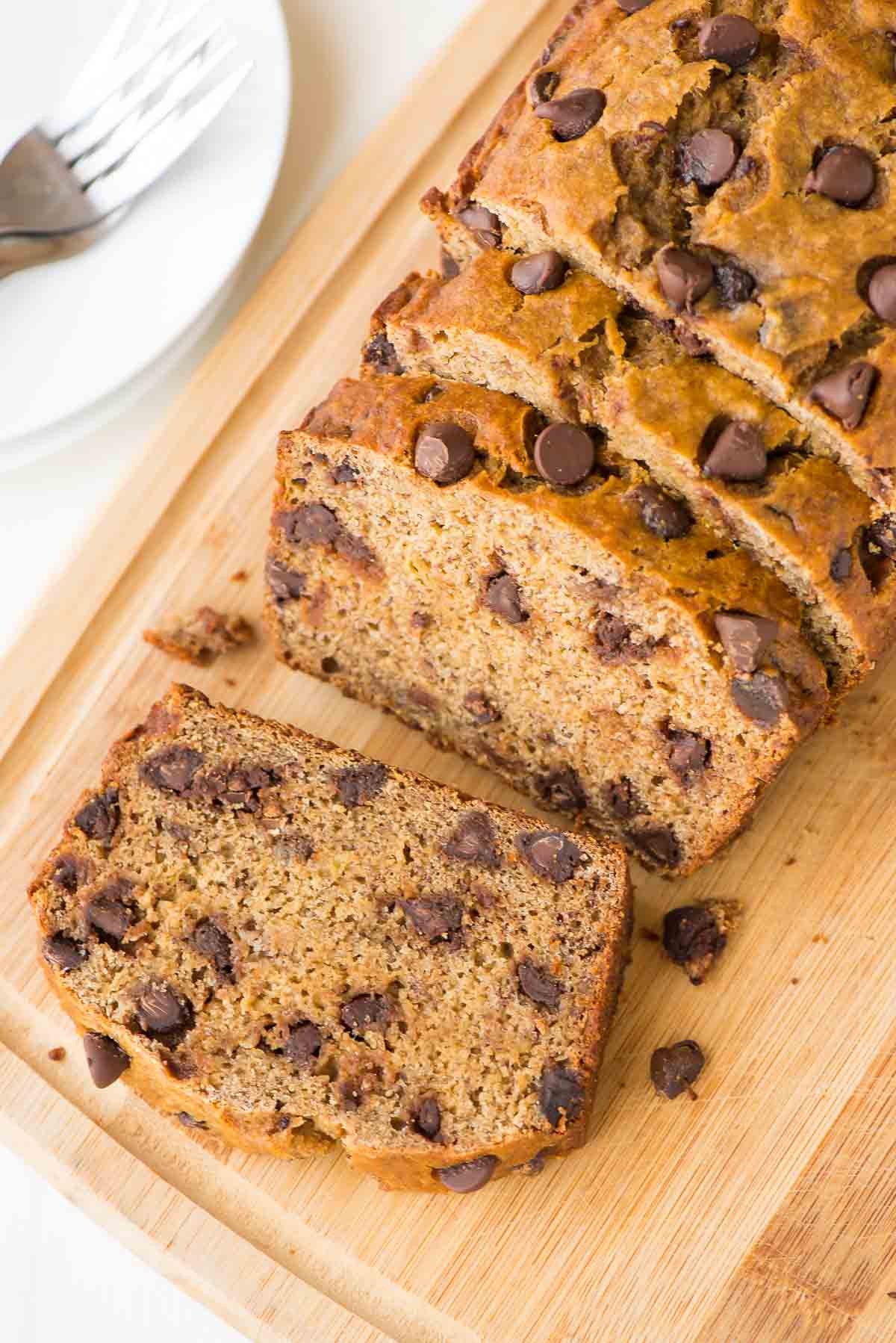 Banana Bread Recipes
 Healthy Banana Bread Recipe with Chocolate Chips