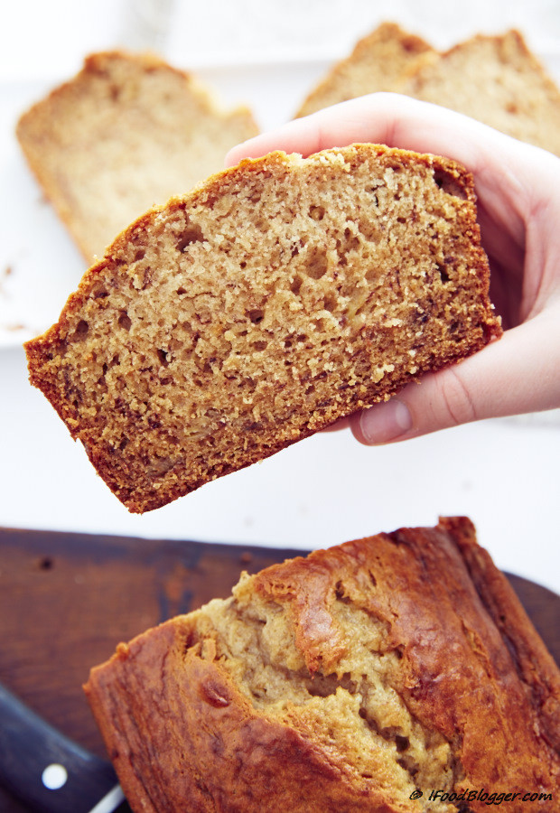 Banana Bread With Sour Cream
 Super Moist Sour Cream Banana Bread i FOOD Blogger