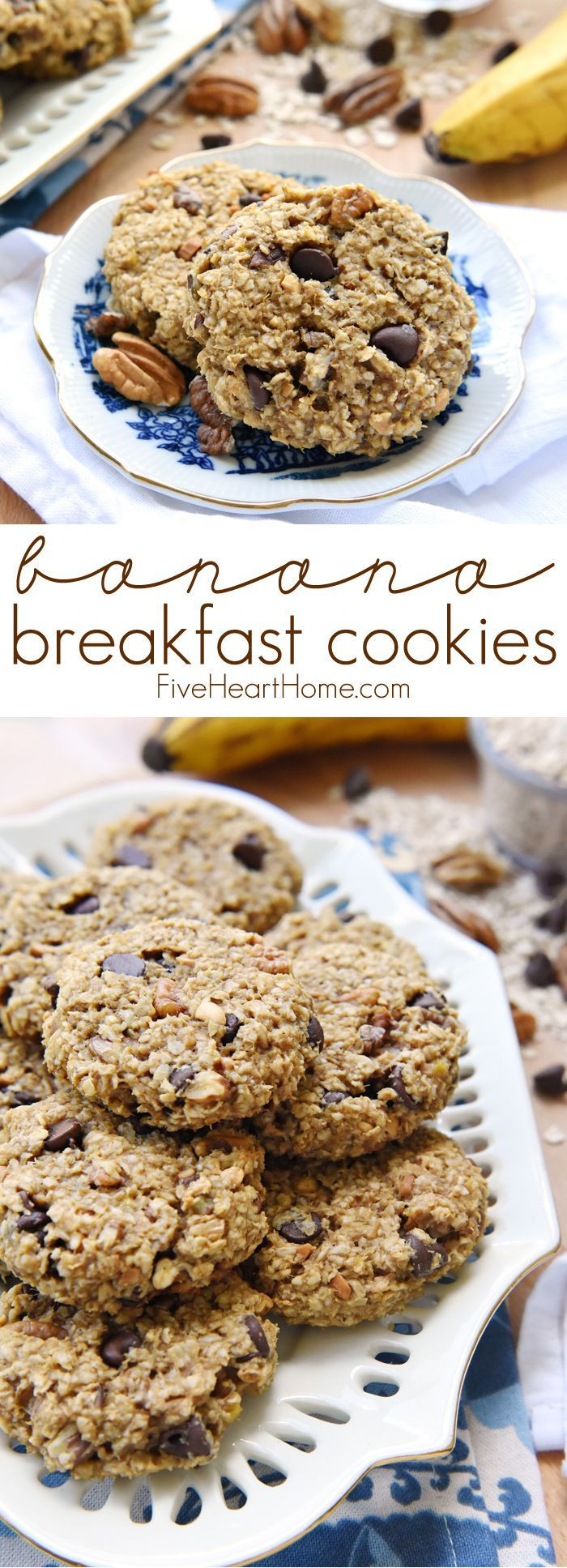 Banana Breakfast Recipes
 Banana Breakfast Cookies a wholesome yummy breakfast on