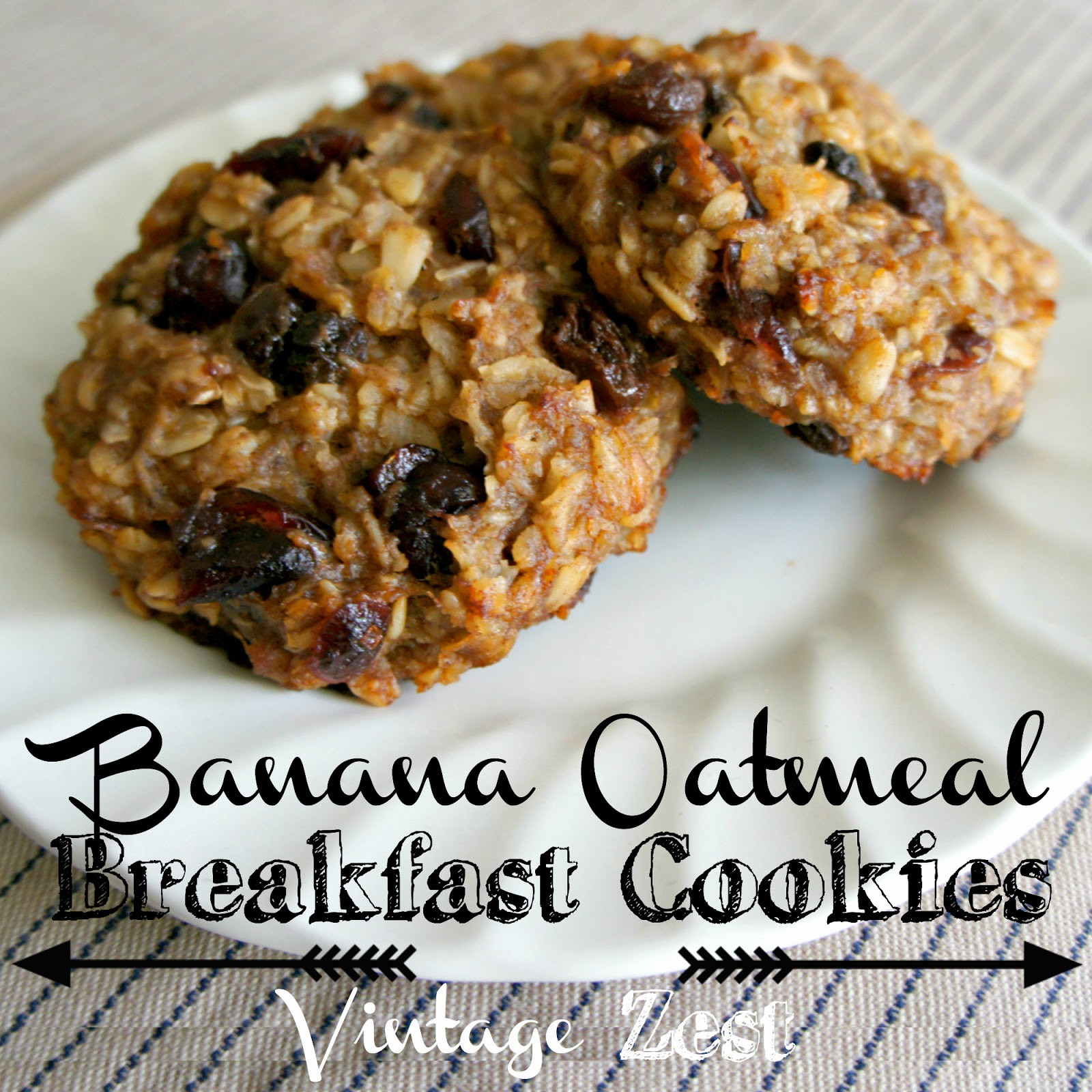 Banana Breakfast Recipes
 Favorite Breakfast 4 Banana Oatmeal Breakfast "Cookies