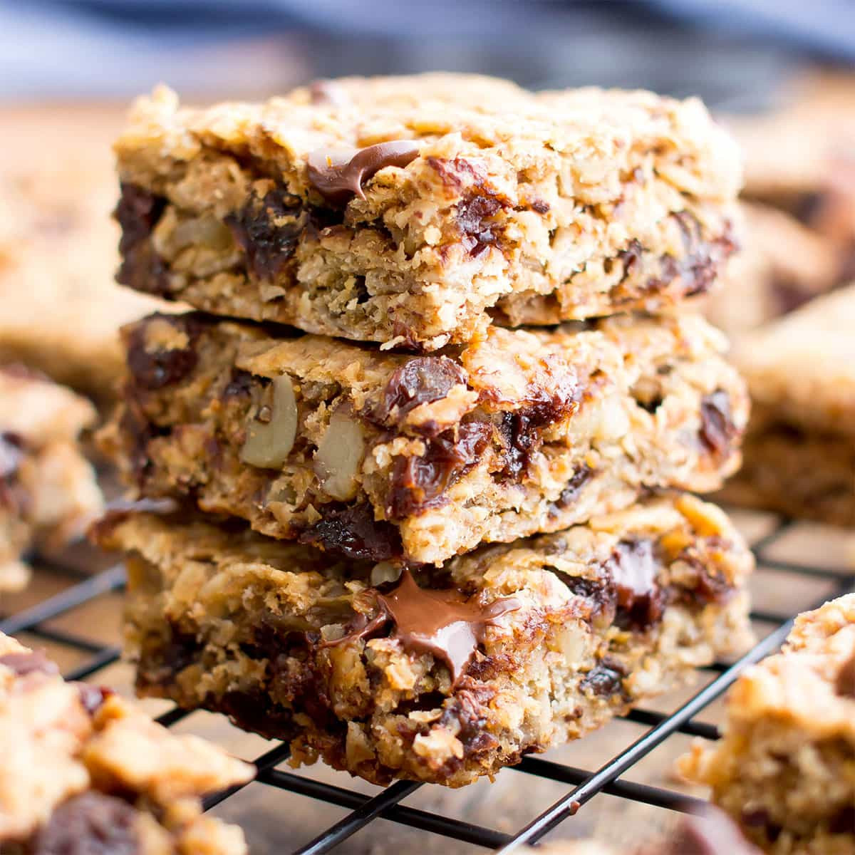 Banana Breakfast Recipes
 Gluten Free Banana Chocolate Chip Oatmeal Breakfast Bars