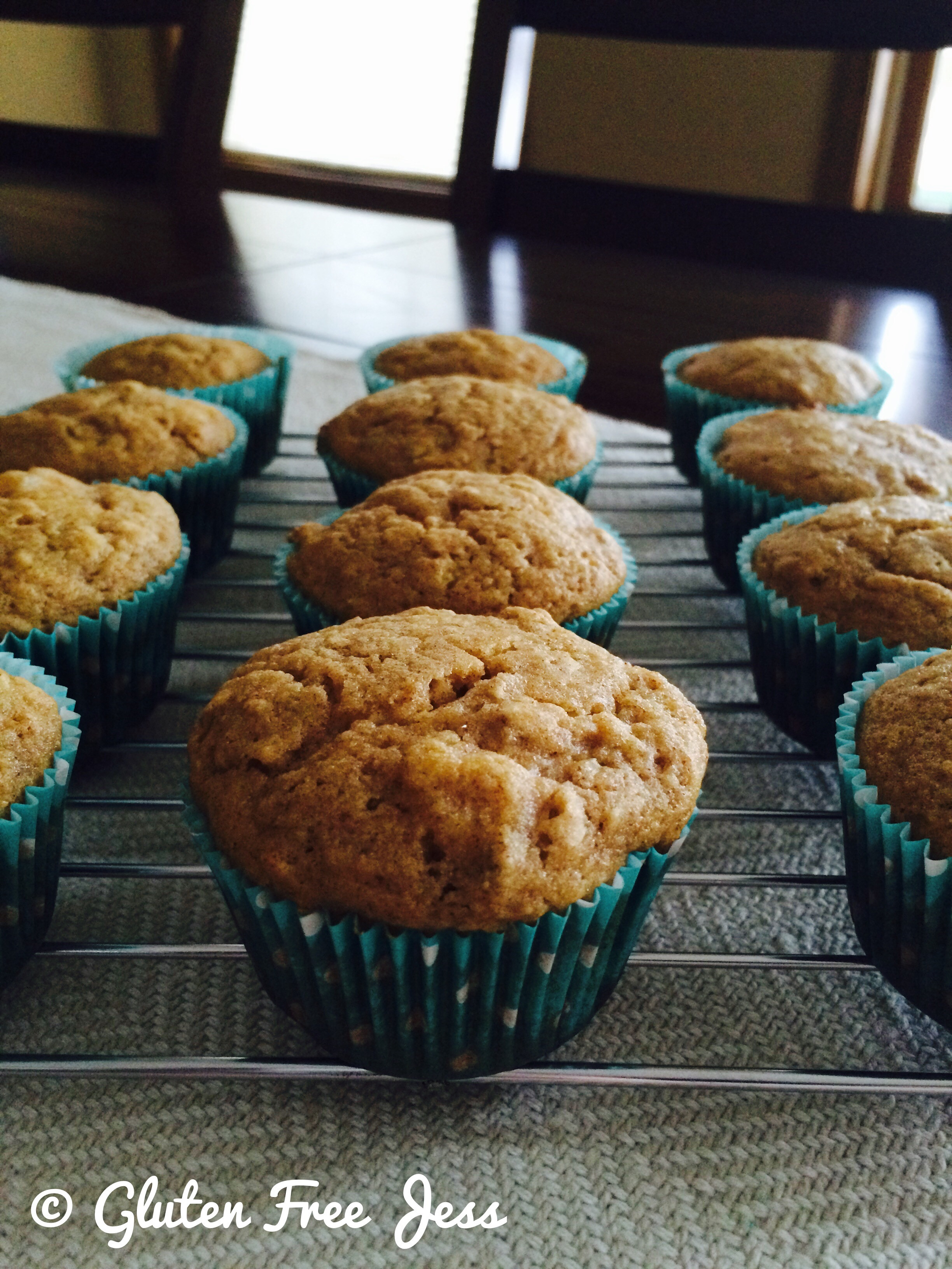 Banana Muffins With Applesauce
 Gluten Free Banana Oat Muffins with Applesauce… e of My