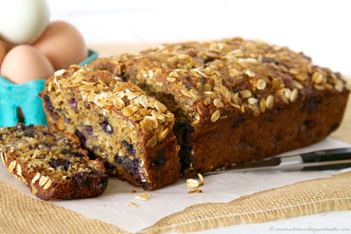 Banana Oat Bread
 Blueberry Banana Oat Bread Cooking With Ruthie