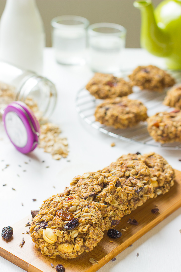 Banana Oatmeal Breakfast Cookies
 Vegan Banana Oatmeal Breakfast Cookies Recipe