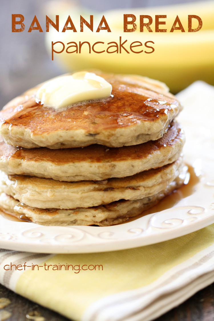 Banana Pancakes Recipe
 Amazing Banana Bread Pancakes Chef in Training