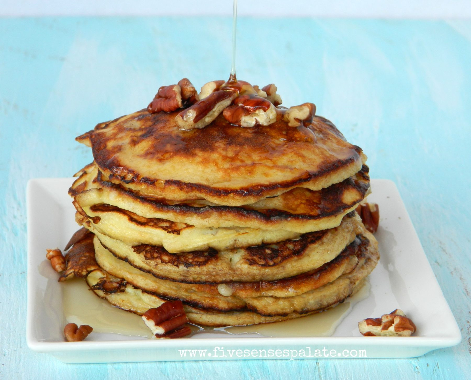 Banana Pancakes Recipe
 Easy Banana Pancakes with Pecans & Maple Syrup Five