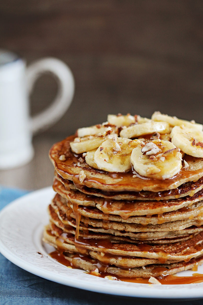 Banana Pancakes Recipe
 Gluten Free Buckwheat Banana Pancakes