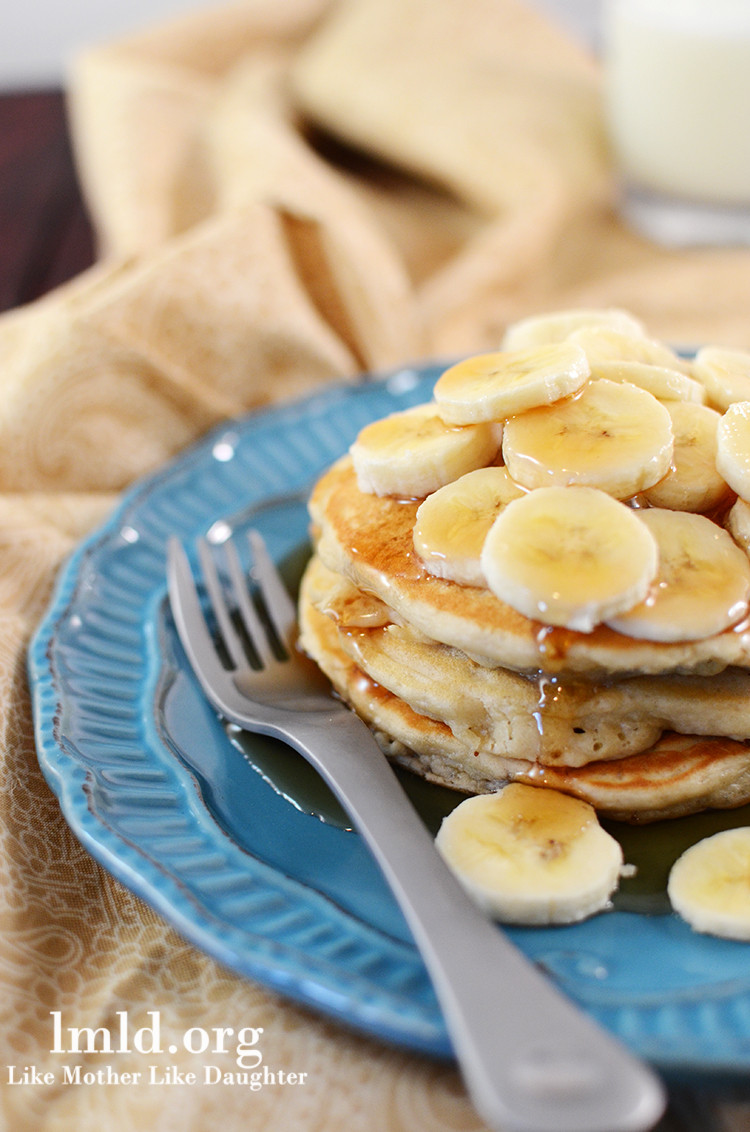 Banana Pancakes Recipe
 Banana Pancakes Like Mother Like Daughter