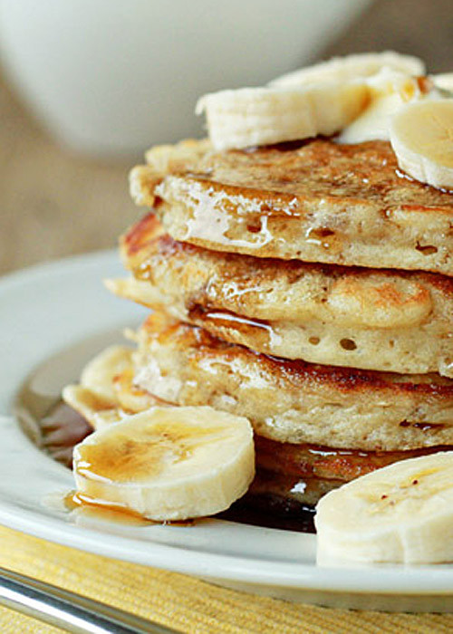 Banana Pancakes Recipe
 Fluffy Banana Pancakes Kitchen Treaty