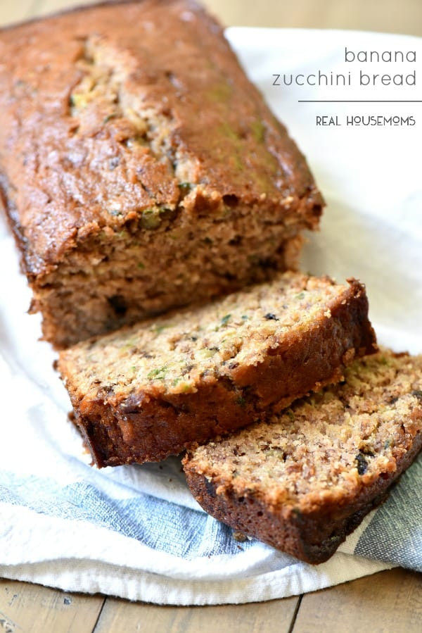 Banana Zucchini Bread
 Banana Zucchini Bread ⋆ Real Housemoms