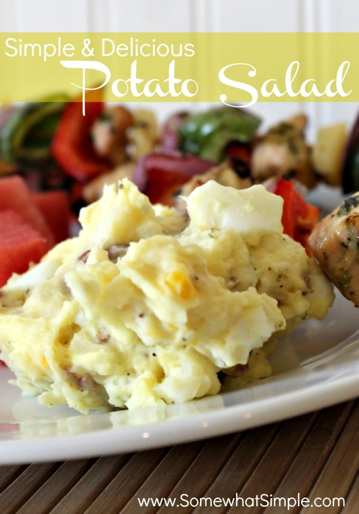 Basic Potato Salad
 Simple and Delicious Potato Salad Recipe Somewhat Simple