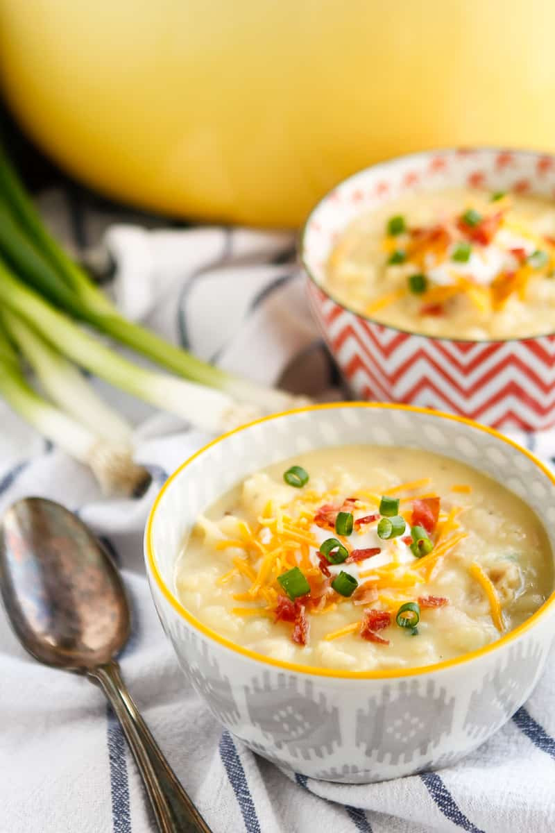 Basic Potato Soup Recipe
 30 Minute Loaded Baked Potato Soup