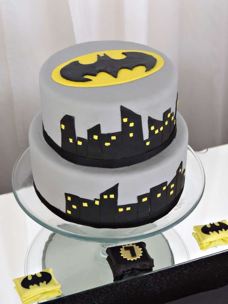 Batman Birthday Cake
 103 best Batman Party Ideas images on Pinterest