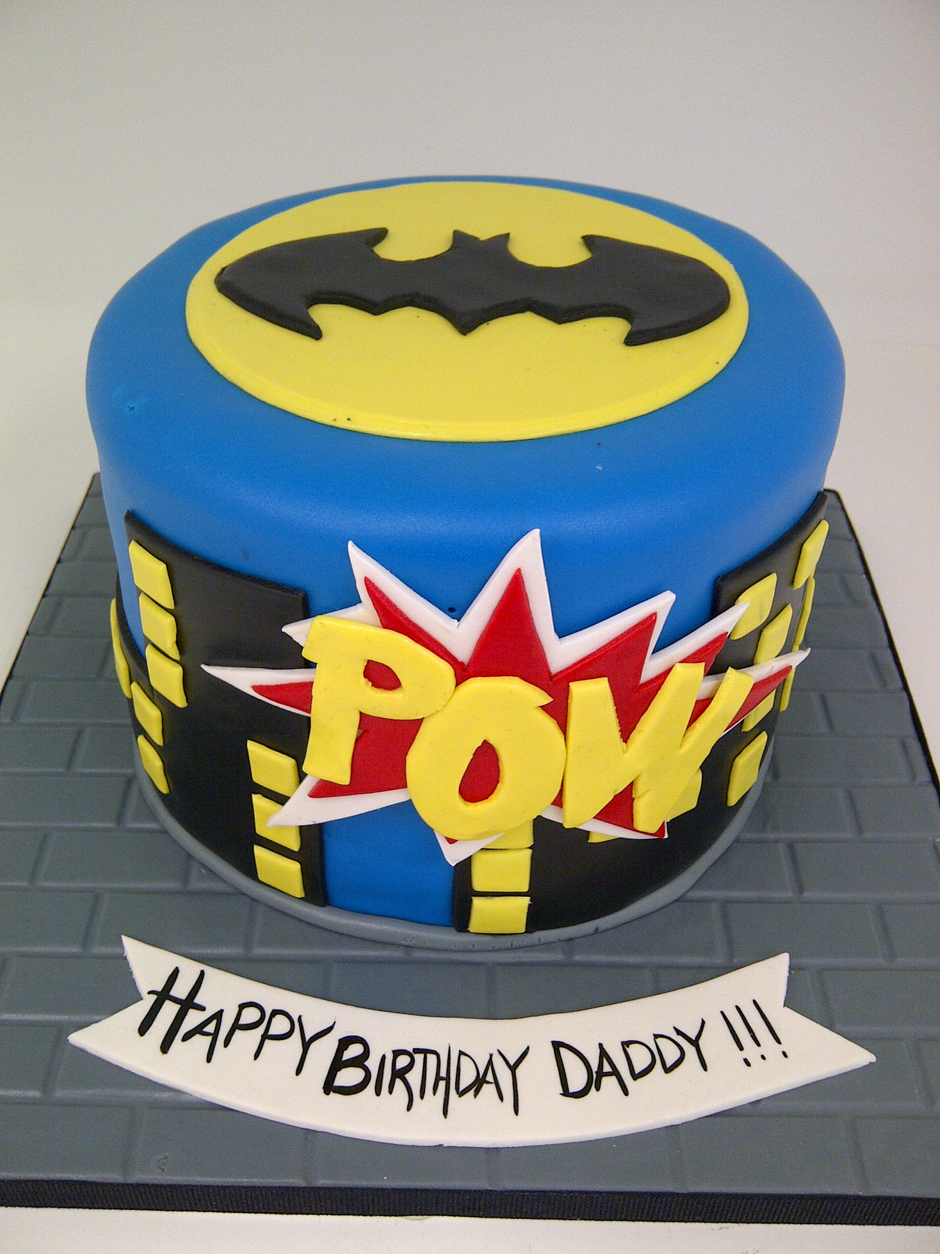 Batman Birthday Cake
 Batman Cakes – Decoration Ideas