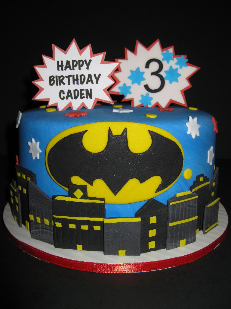 Batman Birthday Cake
 Batman Cakes – Decoration Ideas