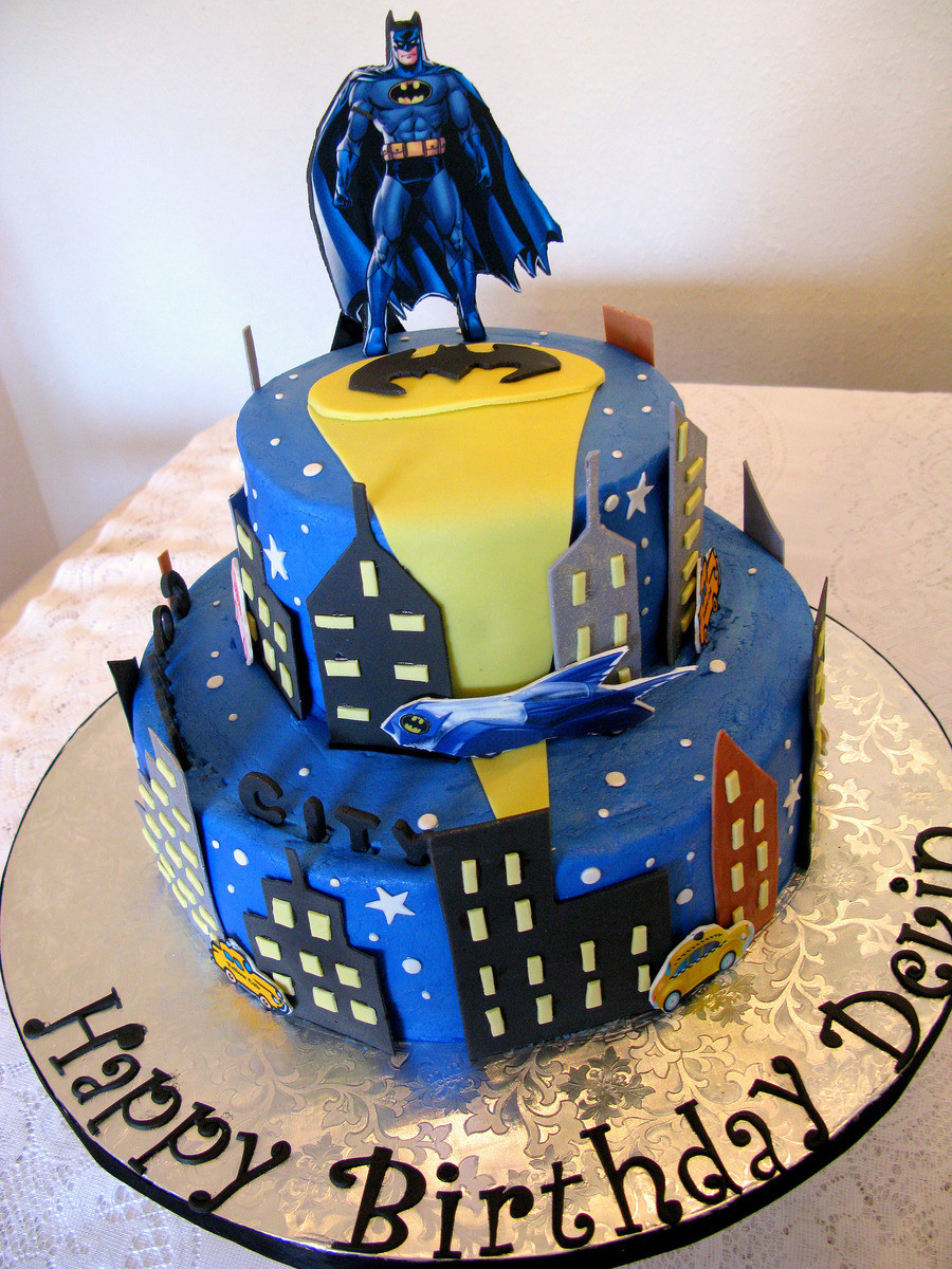 Batman Birthday Cake
 Batman Gotham City Cake CakeCentral