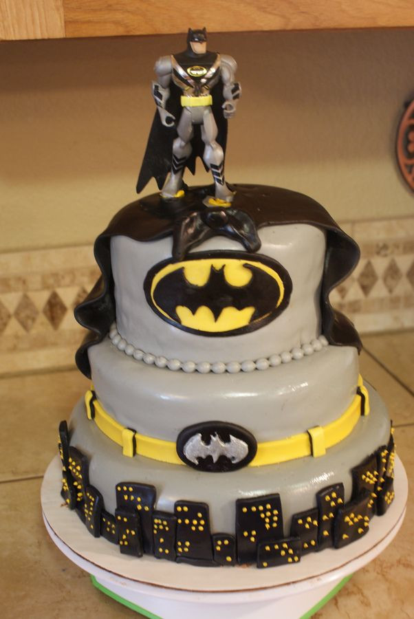 Batman Birthday Cake
 Batman Cake — Birthday Cakes Batman party