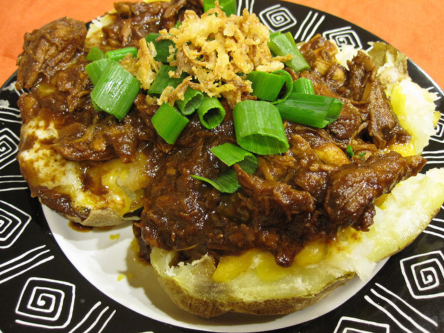 Bbq Baked Potato
 BBQ baked potato