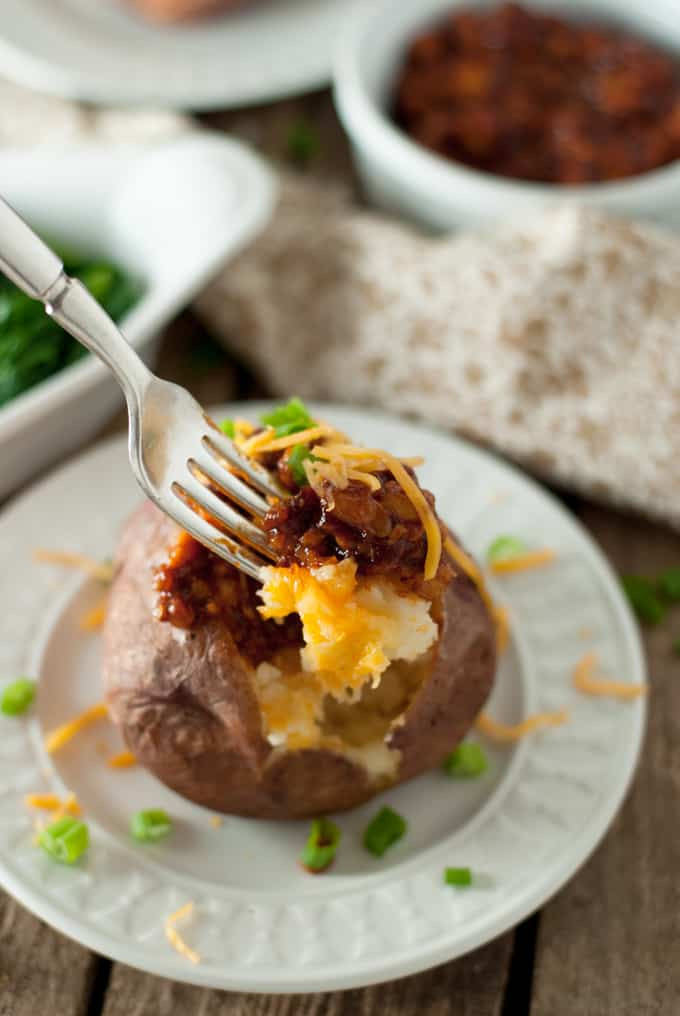 Bbq Baked Potato
 25 Insanely Delicious Stuffed Potato Recipes Delicious