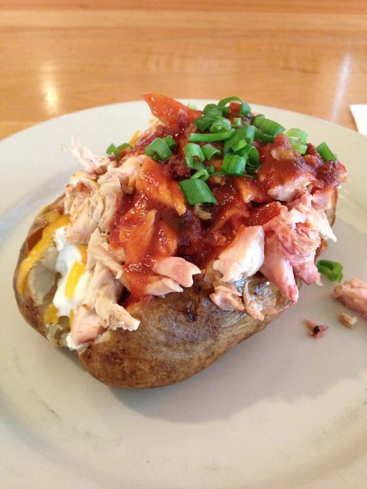 Bbq Baked Potato
 BBQ Chain Restaurant Recipes Stuffed BBQ Baked Potato