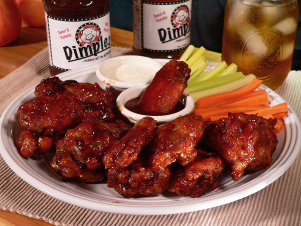Bbq Chicken Wings
 Dimples BBQ Chicken Wings Taste of Southern