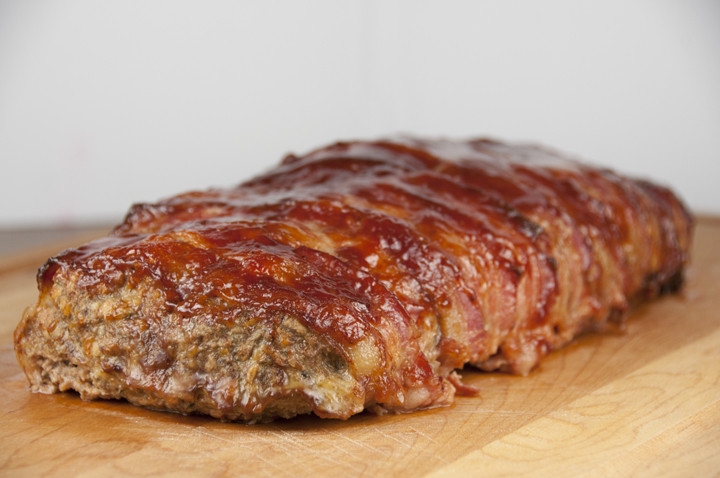Bbq Meatloaf Recipe
 Bacon Wrapped BBQ Meatloaf
