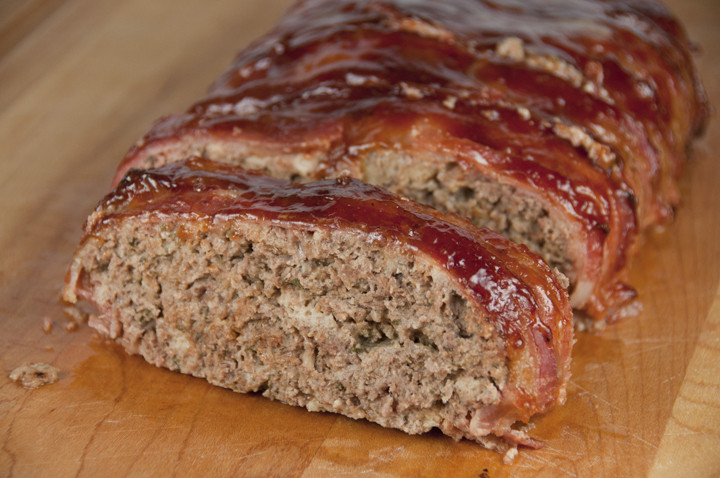 Bbq Meatloaf Recipe
 Bacon Wrapped BBQ Meatloaf