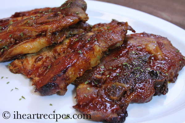 Bbq Pork Chops Oven
 Oven Baked Barbecue Pork Chops