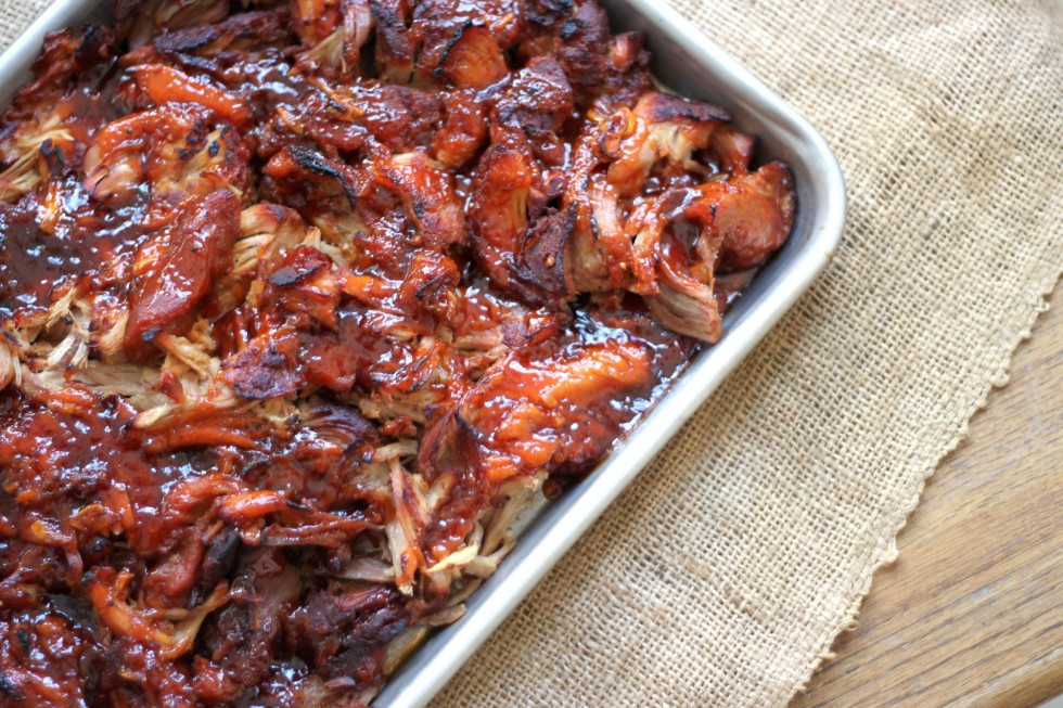 Bbq Sauce For Pulled Pork
 Pulled Pork with Apricot Molasses Barbecue Sauce