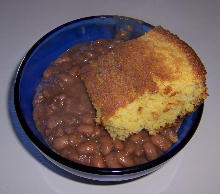 Beans And Cornbread
 jobsanger Beans And Cornbread Yum