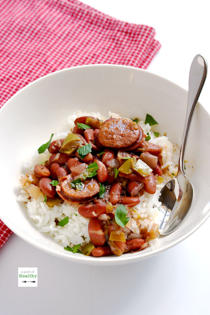 Beans And Rice Instant Pot
 Instant Pot Red Beans and Rice A Pinch of Healthy