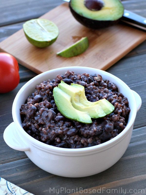 Beans And Rice Instant Pot
 Instant Pot Black Beans and Rice My Plant Based Family