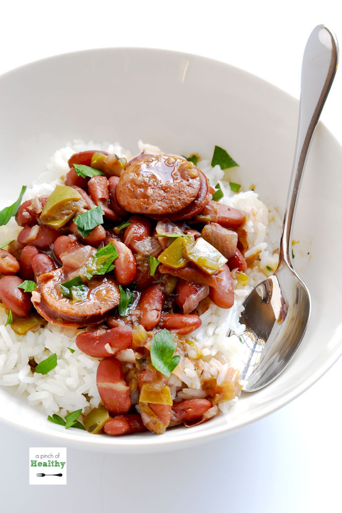 Beans And Rice Instant Pot
 Instant Pot Red Beans and Rice A Pinch of Healthy