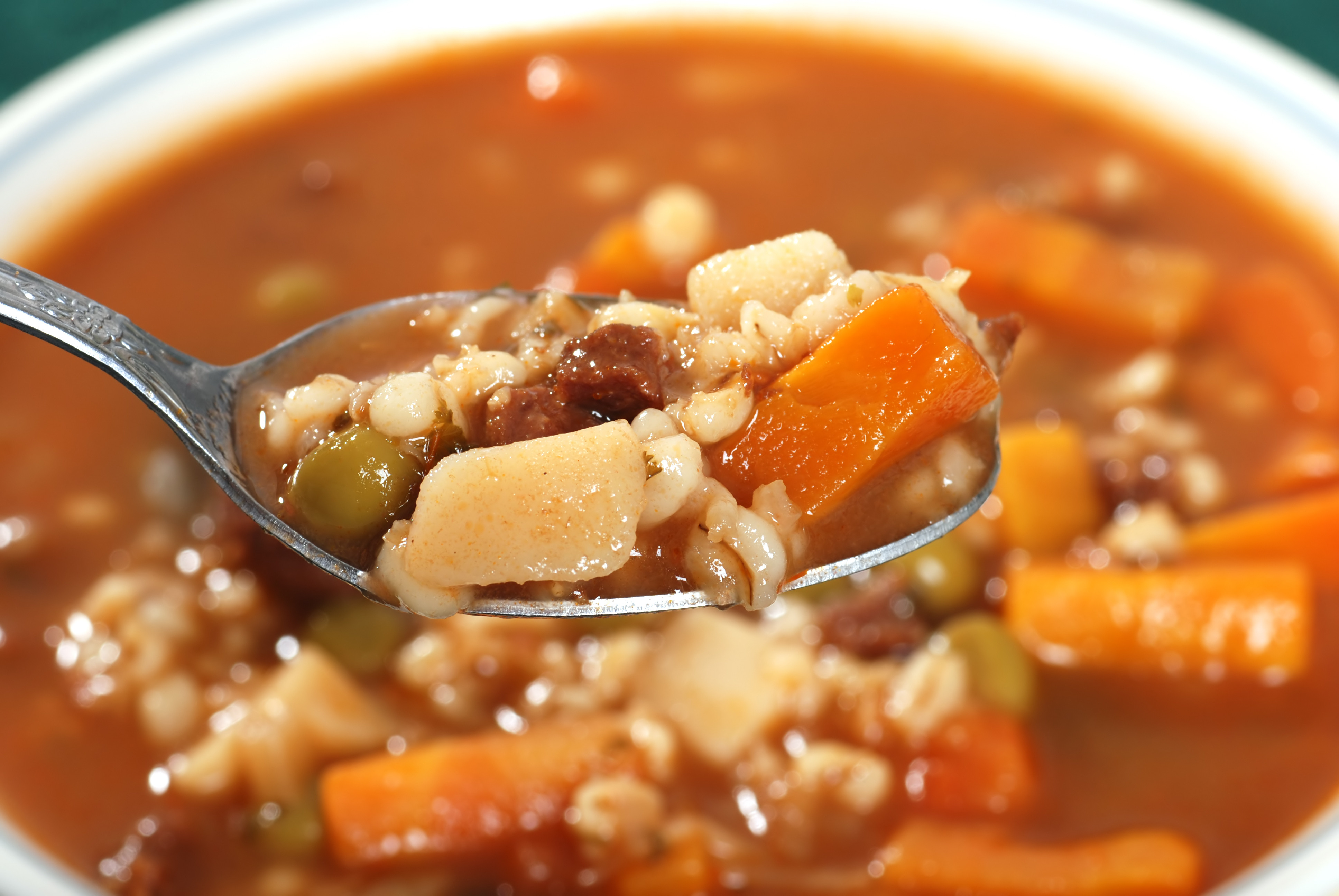 Beef Barley Vegetable Soup
 Ve able Beef Barley Soup